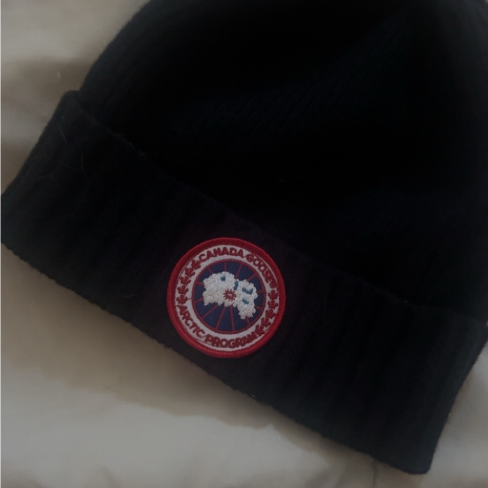 Canada Goose Black Beanie